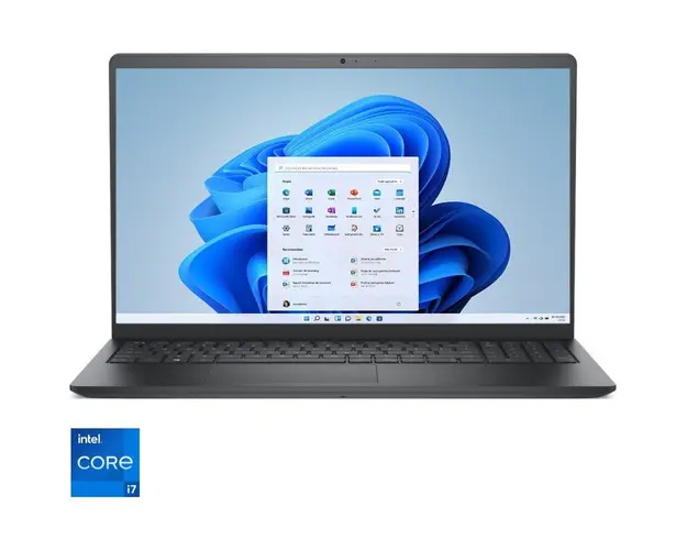 Laptop DELL 15.6&#039;&#039; Vostro 3530, FHD 120Hz, Procesor Intel® Core™ i7-1355U (12M Cache, up to 5.00 GHz), 16GB DDR4, 512GB SSD, Intel Iris Xe, Win 11 Pro, Carbon Black, 3Yr ProSupport