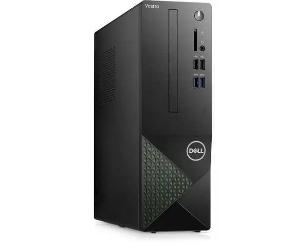 Sistem Desktop Dell Vostro 3020 SFF cu procesor Intel® Core™ i5-13400 pana la 4.60 GHz, 8GB DDR4, 1TB HDD + 512GB SSD, Intel® UHD Graphics 730, Windows 11 Pro, Black, 3Yr ProSupport