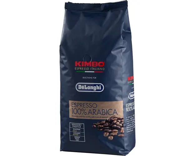 Cafea boabe Kimbo DeLonghi, 100% Arabica, 250 g DLSC612