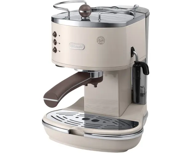 Espressor manual De&#039;Longhi Vintage ECOV311.BG, 15 bar, 1.4 l, Sistem Cappuccino, Crem