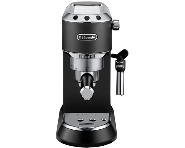 Espressor manual Dedica Style EC 685, 1300 W, 15 bar, 1.1 l, slim, negru