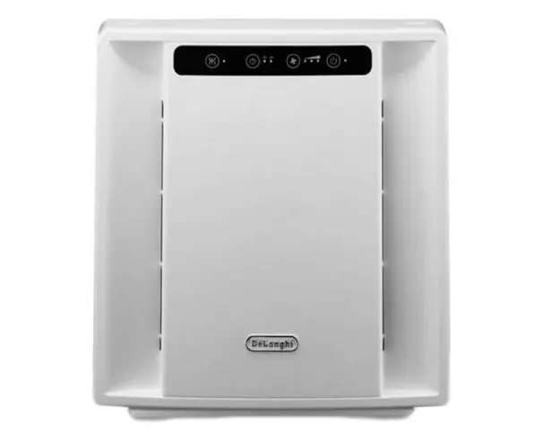 Purificator de aer DELONGHI AC75, 140 m3/h, filtru HEPA + carbon activ, functie ionizare, recomandat pana la 25 m2