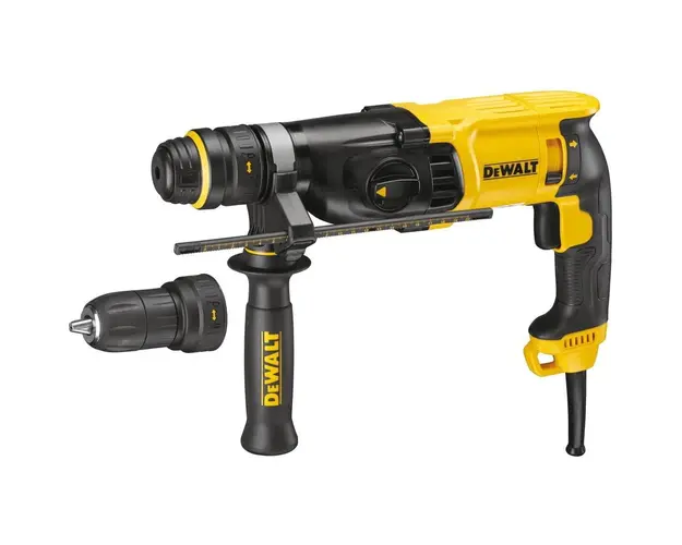 Ciocan rotopercutor Dewalt D25134K-QS,3 moduri de lucru, mandrina interschimbabila,diametrul maxim de gaurire 26 mm