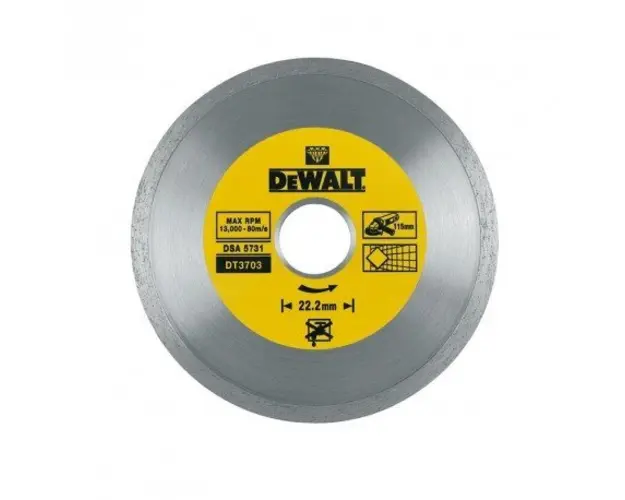 Disc diamantat continuu taiere uscata