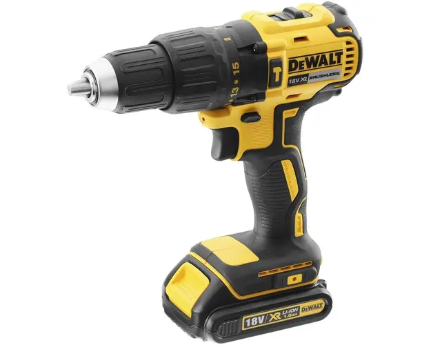 Masina compacta de gaurit/insurubat cu percutie Dewalt DCD778S2K-QW, XR Li-Ion 18V + ACC,mandrina 13 mm,