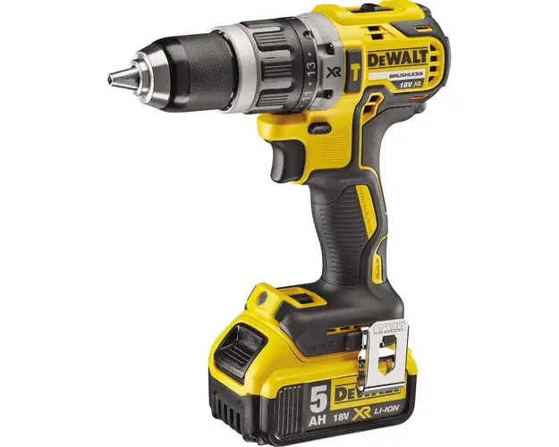 Masina de gaurit si insurubat cu percutie DCD796P2, 18V XR, 5Ah motor fara perii