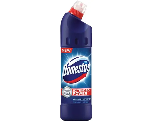 Dezinfectant inalbitor anticalcar Domestos Original Blue, 750 ml