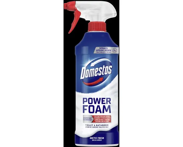 Spuma de curatare, Spray Domestos Power Foam, Briza Marii, 435ml