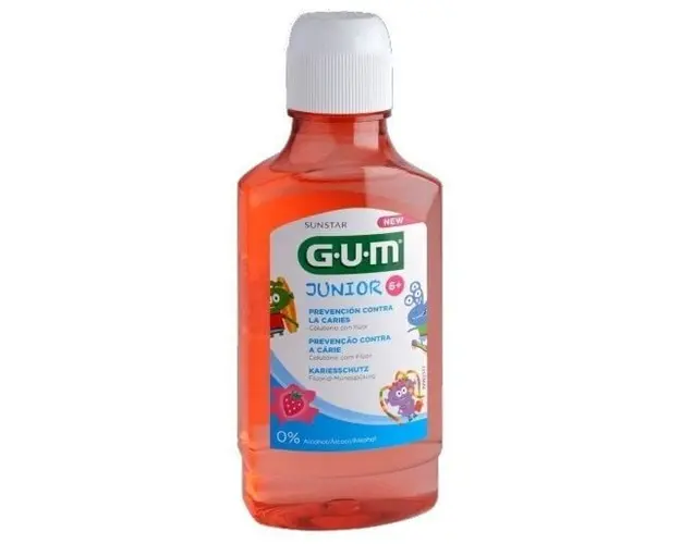Apa de gura GUM Junior Rinse 6+ 300ml
