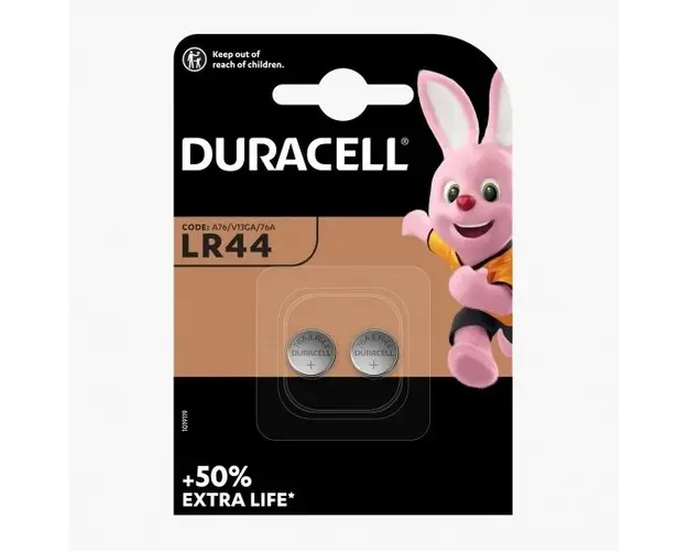 Baterii LR44, 1.5V, 2 buc