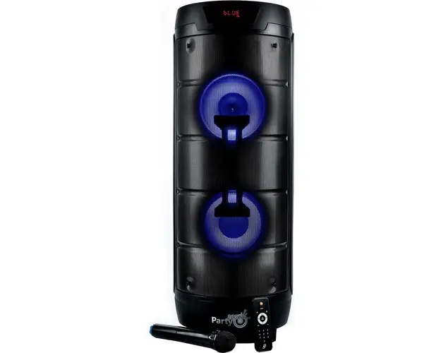 Sistem audio portabil E-Boda, Party 200 Pro Maxi, Bluetooth, USB, Radio FM, negru