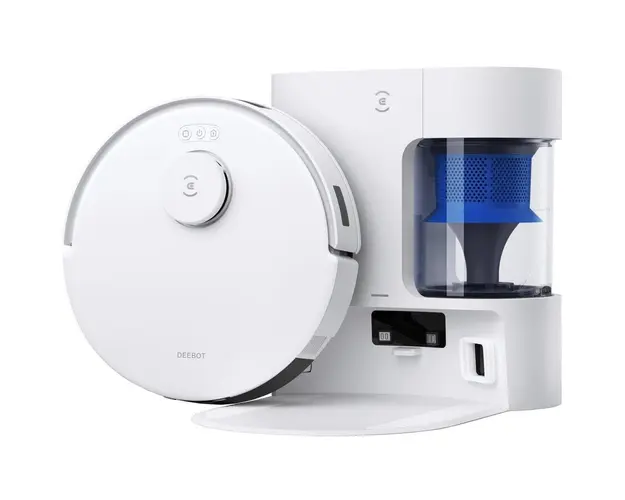 Aspirator robot DEEBOT N20 PLUS White Ecovacs8000Pa, True Mapping, OZMO Mopping System