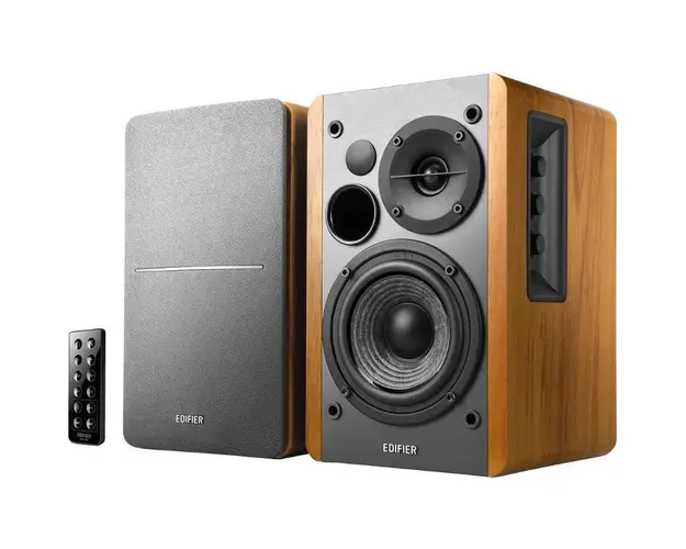 Boxe PC 2.0 canale 42W (21W x 2), volum, bass, treble, telecomanda wireless, optical, bluetooth