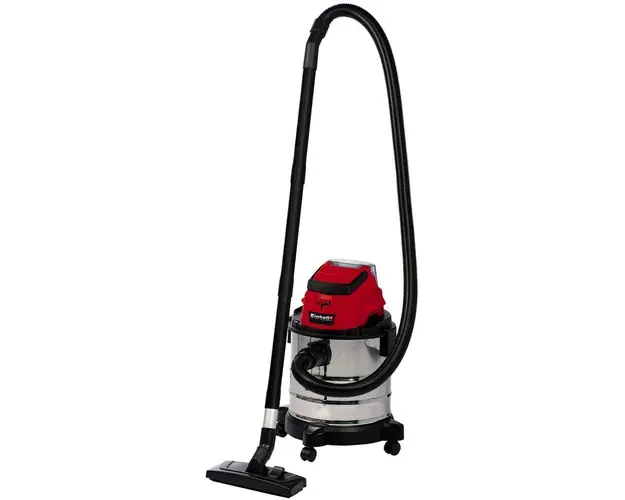 Aspirator umed/uscat Power X-Change TC-VC 18/20 Li S - Solo, fara acumulator, 18 V, vas inox 20 L, 8 Kpa, furtun 1.5 m, accesorii incluse