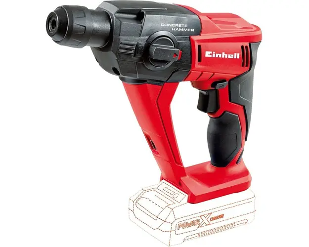 Ciocan rotopercutor fara acumulator Einell TE-HD 18 Li - Solo