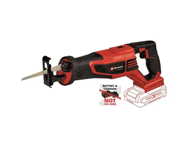 Fierastrau multifunctional pe acumulator Einhell TE-AP 18/28 Li BL - Solo, 18 V, tehnologia PXC, motor fara perii, 2500 curse/min, 28 mm inaltime cursa, 200 mm adancime maxima taiere, fara acumulator/incarcator
