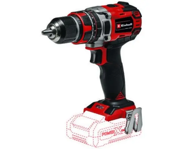 Masina de gaurit si insurubat (bormasina) cu impact pe acumulator Einhell TE-CD 18/50 Li-i BL-Solo, 18 V, tehnologie PXC, motor fara perii, 13 mm mandrina, 28.800 percutii/min, 50 Nm, fara acumulator/incarcator