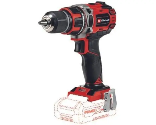 Masina de gaurit si insurubat (bormasina) pe acumulator Einhell TE-CD 18/50 Li BL-Solo, 18 V, tehnologia PXC, 2 viteze, 1800 RPM, 50 Nm, fara acumulator/incarcator