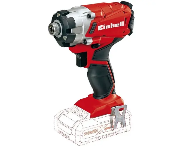 Surubelnita fara fir cu impact Einhell Power X-ChangeTE-CI 18/1 Li-solo, 18 V, 140 Nm, fara acumulator/incarcator