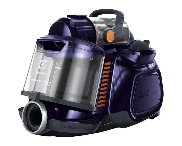 Aspirator fara sac ESPC71DB, 650 W, filtru Hygiene, tub telescopic, albastru