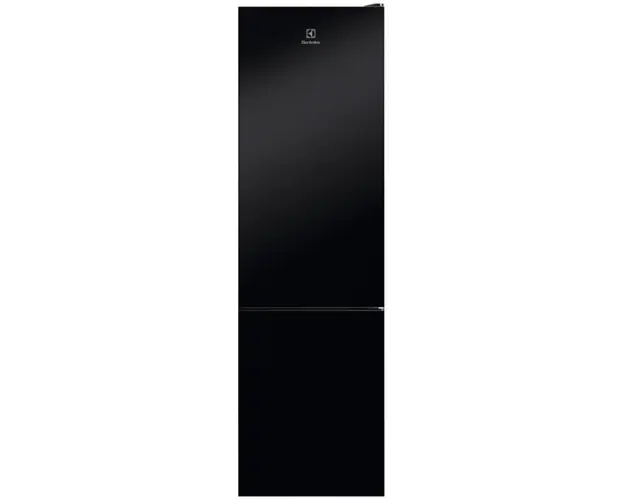 Combina frigorifica Electrolux LNT7ME36K2, 366 l, No Frost, Control electronic, Multi Flow, Iluminare LED, Clasa E, H 201 cm, Negru