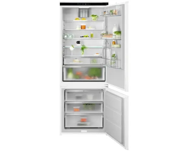 Combina frigorifica incorporabila Electrolux ENP7TD75S, 376 l, No Frost, Conectivitate WiFi, Control electronic, Semnal acustic, Clasa D, H 189 cm