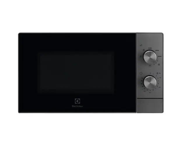 Cuptor cu microunde Electrolux EMZ421MMTI, 800 W, 21L, Grill 1000 W, 5 nivele putere, Control mecanic, Negru/gri