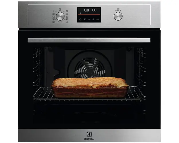 Cuptor electric incorporabil Electrolux EOF4P56X, SurroundCook, pirolitic, 9 functii, 72 l, ghidaj telescopic, Clasa A+, Inox