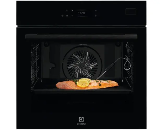 Cuptor incorporabil, Electrolux, EOB8S39WZ, 21 functii, steam-boost, conectivitate wi-fi, 225 retete predefinite, grill, 70l, clasa A++, negru