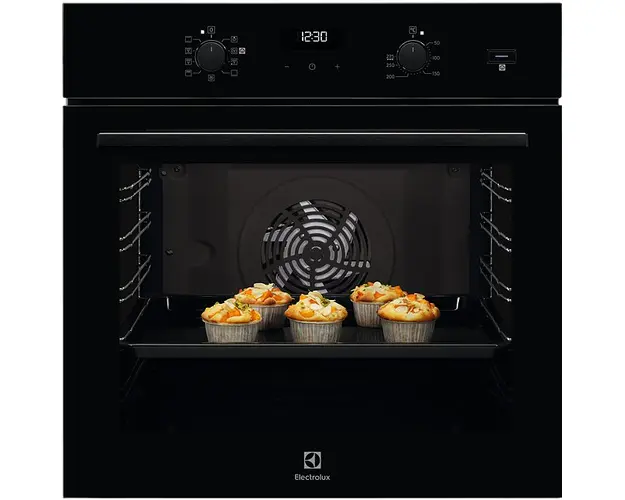 Cuptor incorporabil Electrolux EOD5C50Z, Electric, Autocuratare catalitica, 72 l, Clasa A, negru