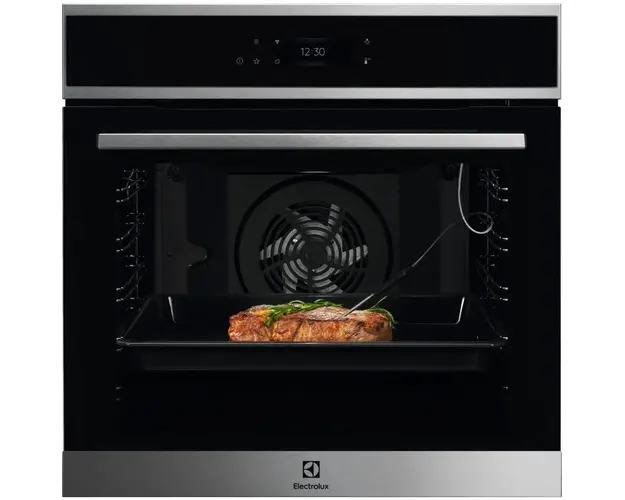 Cuptor incorporabil Electrolux EOE8P39WX, Electric, 72l, Multifunctional, Wi-Fi, Convectie, Autocuratare pirolitica, Touch control, Grill, Senzor gatire, Clasa A+, Negru