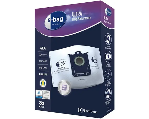 Sac pentru aspirator Electrolux S-bag Ultra Long Performance E210S
