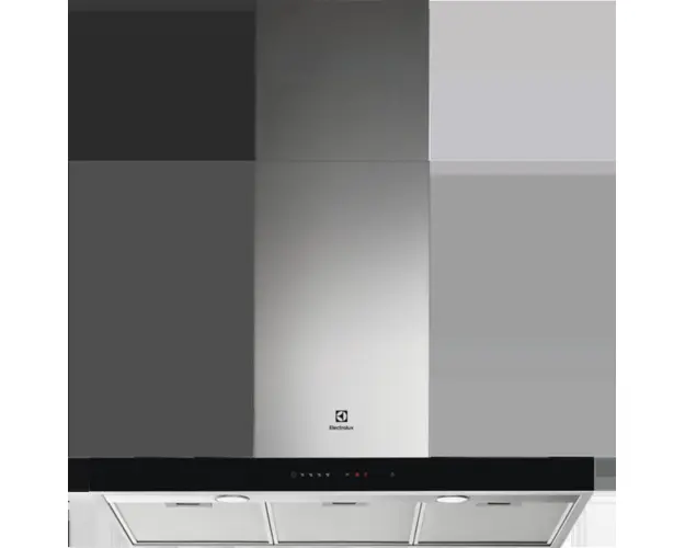 Hota semineu Electrolux Seria 700 Flex LFT769X, 700 mc/h, 3 viteze+intensiv, 90 cm, 1 motor, conectivitate plita, inox
