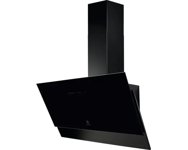 Hota decorativa Electrolux Seria 700 Sense LFV619K, 90 cm, 700 mc/h, 3 viteze+intensiv, functie Breeze, negru