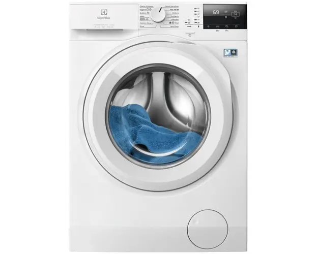 Masina de spalat rufe cu uscator Electrolux Ecoline EW7W2471E, 7 kg spalare, 5 kg uscare, 1400 RPM, Clase A , Motor Inverter, SteamCare+Sensicare, TimeManager, Alb