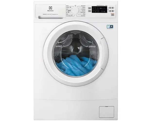 Masina de spalat rufe Electrolux EW6SM526WE, 6 kg, 1200 RPM, Clasa B, slim, Motor Inverter, Rapid 14 min, Alb