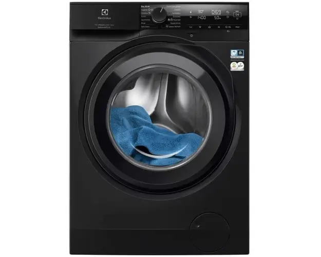 Masina de spalat rufe Electrolux EW7FG4492UDE, 9 kg, 1400 RPM, Clasa A, Motor Inverter, Dozator Universal detergent, Program Abur Improspatare/EasyIron, Dark Silver