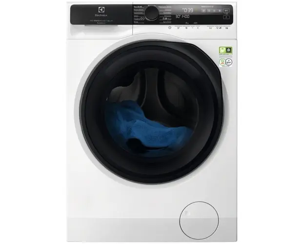 Masina de spalat rufe Electrolux EW9F5417WCE, 10 kg, 1400 rpm, Clasa A, Motor Inverter, WiFi, Display LED, Time Manager, ColourCare, SteamCare, SensiCare, Alb
