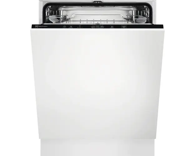 Masina de spalat vase incorporabila Electrolux EEA22100L, 9 seturi, 6 programe, Clasa F, Motor Inverter, AirDry, 45 cm, Alb
