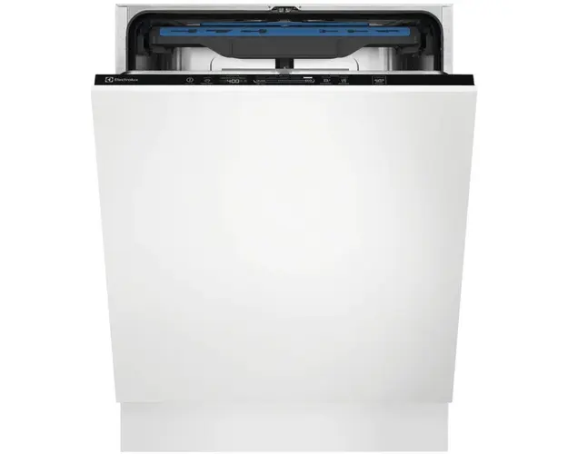Masina de spalat vase incorporabila Electrolux EEM48221L, 14 seturi, 8 programe, Clasa E, Inverter, TimeBeam, QuickSelect, SatelliteClean, AirDry, MaxiFlex, 60 cm