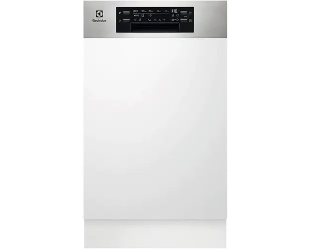 Masina de spalat vase incorporabila Electrolux EES42210IX, 9 seturi, 8 programe, Clasa E, Motor Inverter, AirDry, SatelliteClean, ExtraHygiene, 45 cm
