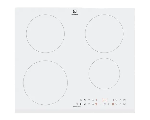 Plita Incorporabila Electrolux LIR60430BW, Inductie, 4 zone de gatit, 60cm, Alb