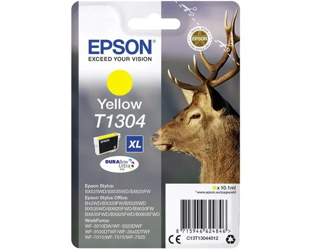 Cartus Epson T130 XL, yellow