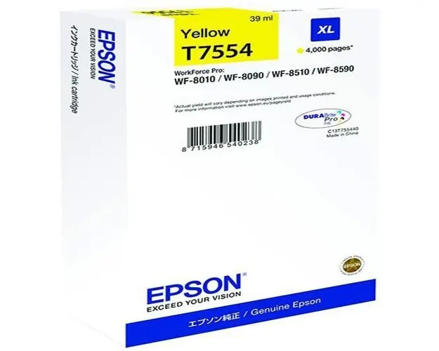 Cartus Epson T75544, Yellow XL
