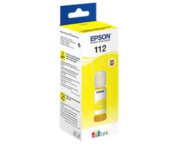 Cartus cerneala Epson 112 ECOTANK , pigment yellow, capacitate 70ml