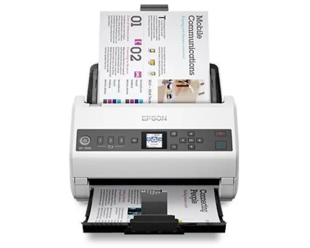 Scanner Epson DS-730N , A4, 40ppm, 1200dpi