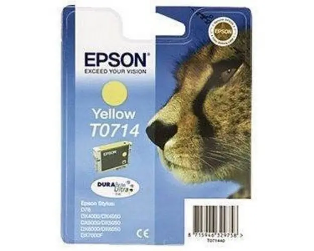 Epson Singlepack Yellow T0714 DURABrite Ultra Ink 5,5ml