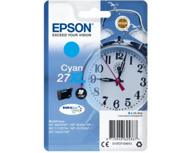 Cartus Epson T27 XL, Cyan