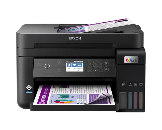 Multifunctional inkjet color Epson EcoTank CISS L6270, format A4, ADF, Duplex