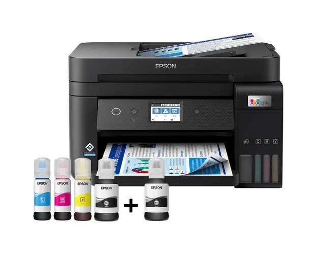 Multifunctional inkjet color Epson EcoTank CISS L6290, format A4, ADF, duplex